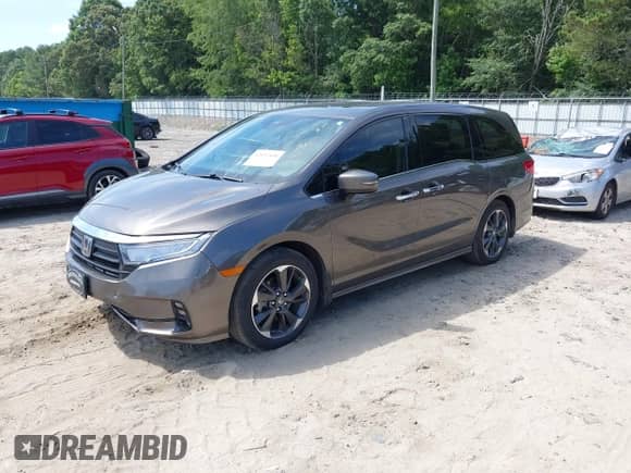 2023 Honda Odyssey Elite с VIN 5FNRL6H92PB009346, выставлен на аукционе IAAI как лот 42657430 с пробегом 45 332 миль миль и . История ставок и продаж доступна на DreamBid. Изображение 18.