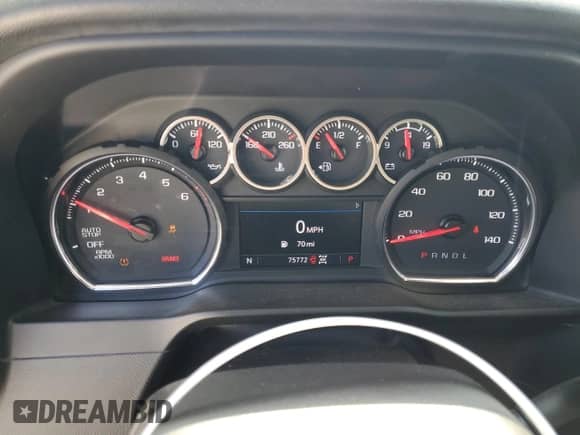 2020 Chevrolet Silverado 1500 LT с VIN 1GCRYDED1LZ282779, выставлен на аукционе Copart как лот 81380115 с пробегом 75 772 миль миль и Списание • Salvage title. История ставок и продаж доступна на DreamBid. Изображение 9.