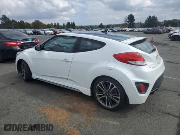 2016 Hyundai Veloster Turbo Rally Edition with VIN KMHTC6AE5GU300181, listed as a Copart auction lot 86185295 with 150,440 mi miles and Clean title. Bid and sale history available at DreamBid. Image 2.
