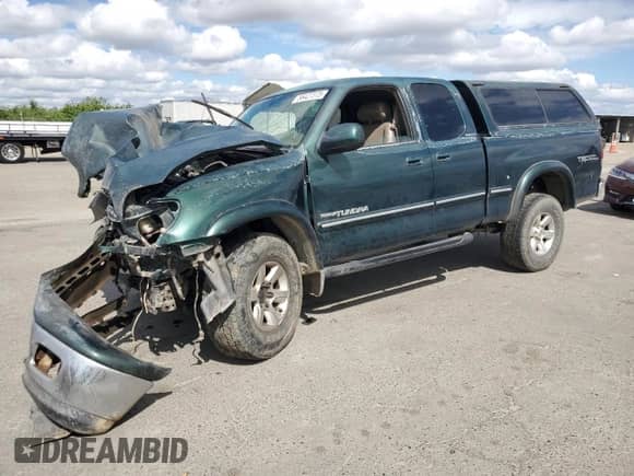 2001 Toyota Tundra Limited z VIN 5TBBT481X1S139032, wystawiony jako Copart lot #56427375 z przebiegiem 326 746 mil mil oraz Szkoda całkowita • Salvage title. Historia ofert i sprzedaży dostępna na DreamBid. Obrazek 1.