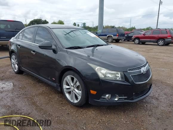 2014 Chevrolet Cruze LTZ with VIN 1G1PG5SB4E7168057, listed as a IAAI auction lot 43437947 with 145,021 mi miles and . Bid and sale history available at DreamBid. Image 1.