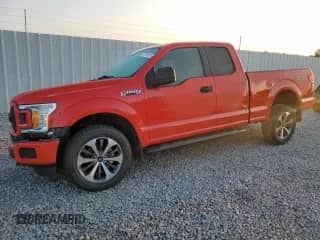 2019 Ford F-150 XL z VIN 1FTEX1EP1KKC19313, wystawiony jako Copart lot #72010915 z przebiegiem 47 389 mil mil oraz Szkoda całkowita • Salvage title. Historia ofert i sprzedaży dostępna na DreamBid. Obrazek 1.