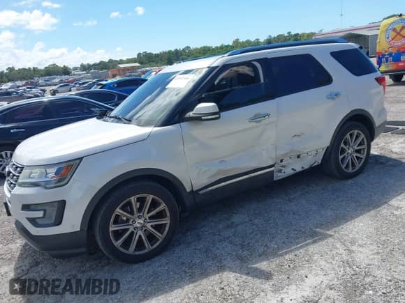 2017 Ford Explorer Limited z VIN 1FM5K8F87HGE34054, wystawiony jako IAAI lot #43307306 z przebiegiem 64 044 mil mil oraz . Historia ofert i sprzedaży dostępna na DreamBid. Obrazek 2.