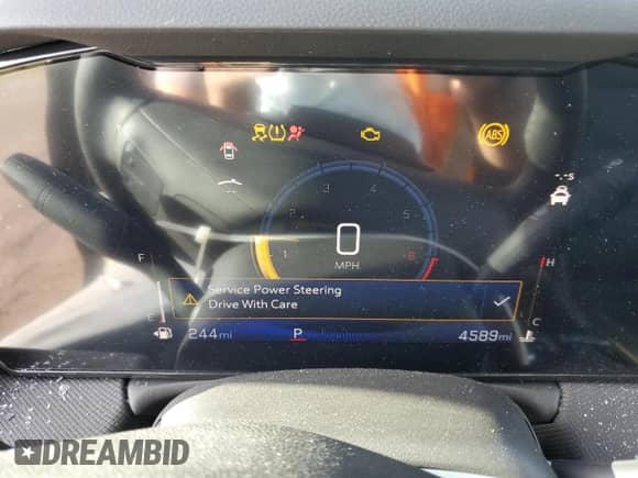 2025 Chevrolet TrailBlazer ACTIV with VIN KL79MVSL8SB037477, listed as a Copart auction lot 71058075 with 4,589 mi miles and Salvage title. Bid and sale history available at DreamBid. Image 9.