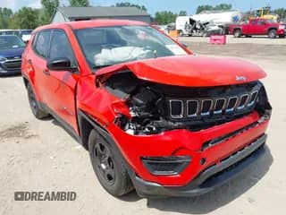 2018 Jeep Compass Sport с VIN 3C4NJCAB2JT439113, выставлен на аукционе IAAI как лот 42974496 с пробегом 72 600 миль миль и . История ставок и продаж доступна на DreamBid. Изображение 1.