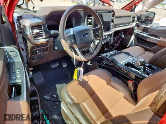 2024 Ford F-150 King Ranch с VIN 1FTFW6LD7RFA38765, выставлен на аукционе Copart как лот 60267665 с пробегом Не указан миль и Списание • Salvage title. История ставок и продаж доступна на DreamBid. Изображение 8.