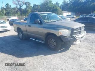 2006 Dodge 1500 ST with VIN 1D7HA16K96J144136, listed as a IAAI auction lot 43367938 with 237,537 mi miles and . Bid and sale history available at DreamBid. Image 1.