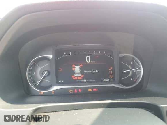 2022 Honda Passport Elite with VIN 5FNYF8H02NB013295, listed as a Copart auction lot 60606335 with 44,558 mi miles and Salvage title. Bid and sale history available at DreamBid. Image 9.