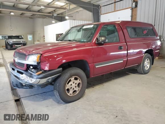 2004 Chevrolet Silverado 1500 LS с VIN 1GCEK14T64E219595, выставлен на аукционе Copart как лот 85551795 с пробегом 123 926 миль миль и Списание • Salvage title. История ставок и продаж доступна на DreamBid. Изображение 1.