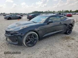 2020 Chevrolet Camaro 1SS with VIN 1G1FF1R73L0122945, listed as a Copart auction lot 80063775 with 58,940 mi miles and Salvage title. Bid and sale history available at DreamBid. Image 1.