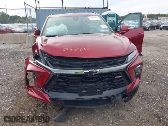 2023 Chevrolet Blazer RS с VIN 3GNKBKRS8PS223707, выставлен на аукционе IAAI как лот 43203565 с пробегом 27 376 миль миль и . История ставок и продаж доступна на DreamBid. Изображение 17.