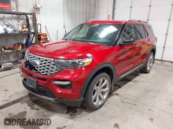 2020 Ford Explorer Platinum with VIN 1FM5K8HC2LGA40066, listed as a IAAI auction lot 43125604 with 70,773 mi miles and . Bid and sale history available at DreamBid. Image 2.