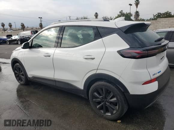 2022 Chevrolet Bolt EUV LT с VIN 1G1FY6S01N4110972, выставлен на аукционе Copart как лот 69276255 с пробегом 72 302 миль миль и Чистый • Clean title. История ставок и продаж доступна на DreamBid. Изображение 2.