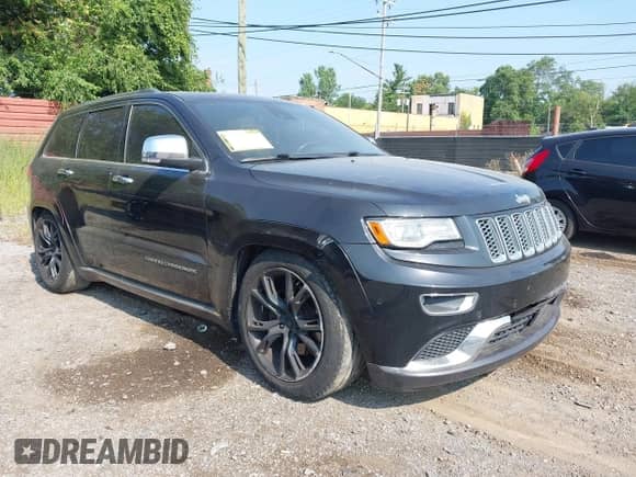 2014 Jeep Grand Cherokee Summit с VIN 1C4RJFJT4EC474538, выставлен на аукционе IAAI как лот 42939382 с пробегом 171 264 миль миль и . История ставок и продаж доступна на DreamBid. Изображение 1.