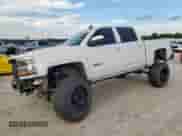 2017 Chevrolet Silverado 1500 LT with VIN 3GCPCREH7HG232224, listed as a Copart auction lot 84614215 with 104,344 mi miles and Salvage title. Bid and sale history available at DreamBid. Image 1.