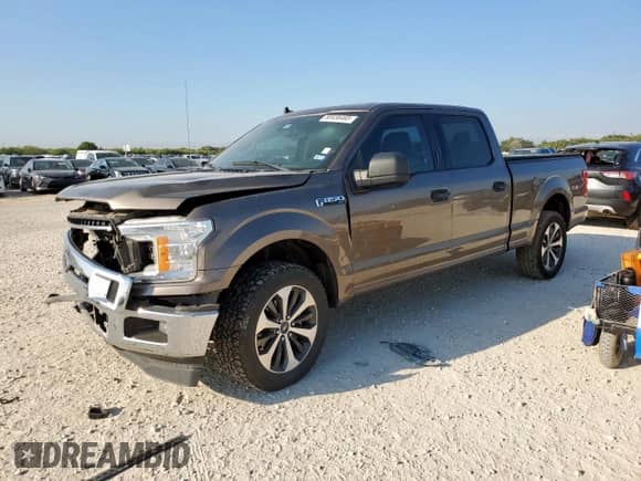 2020 Ford F-150 XL with VIN 1FTEW1C42LKD66205, listed as a Copart auction lot 80036465 with 65,325 mi miles and Salvage title. Bid and sale history available at DreamBid. Image 1.