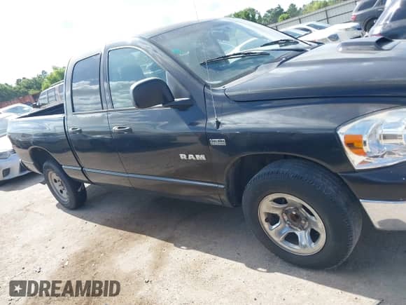 2008 Dodge 1500 SLT with VIN 1D7HA18N78S603510, listed as a IAAI auction lot 42785620 with 273,720 mi miles and . Bid and sale history available at DreamBid. Image 13.
