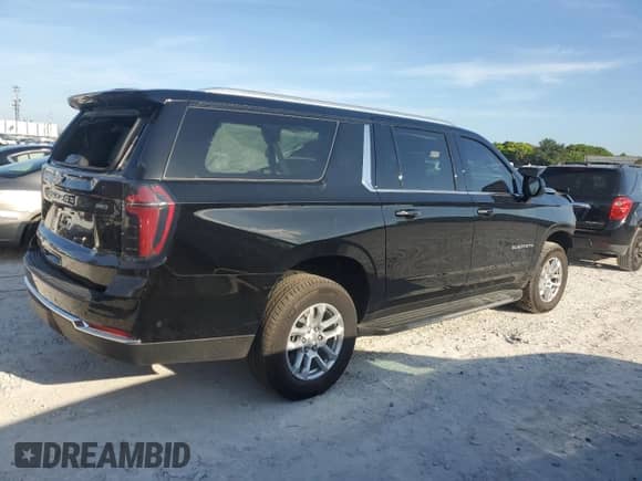 2025 Chevrolet Suburban с VIN 1GNS6BRD6SR267500, выставлен на аукционе Copart как лот 63827715 с пробегом 3 776 миль миль и Списание • Salvage title. История ставок и продаж доступна на DreamBid. Изображение 3.