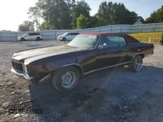 1971 Chevrolet Monte Carlo с VIN 138571B114973, выставлен на аукционе Copart как лот 80335845 с пробегом 40 865 миль миль и Списание • Salvage title. История ставок и продаж доступна на DreamBid. Изображение 1.