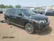 2018 Nissan Pathfinder Platinum с VIN 5N1DR2MM8JC612801, выставлен на аукционе Copart как лот 60176455 с пробегом 77 614 миль миль и Списание • Salvage title. История ставок и продаж доступна на DreamBid. Изображение 4.