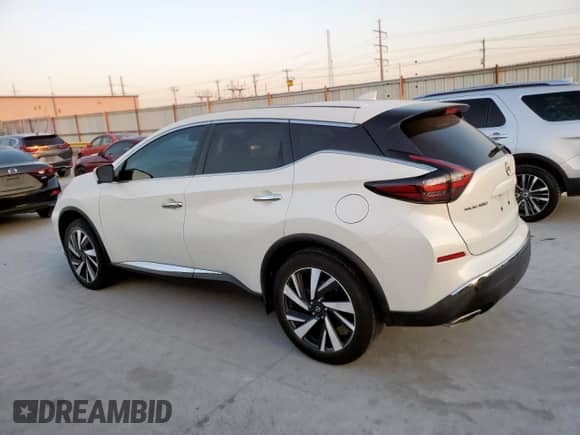 2023 Nissan Murano SL with VIN 5N1AZ2CJXPC122525, listed as a Copart auction lot 85174345 with 38,348 mi miles and Salvage title. Bid and sale history available at DreamBid. Image 2.