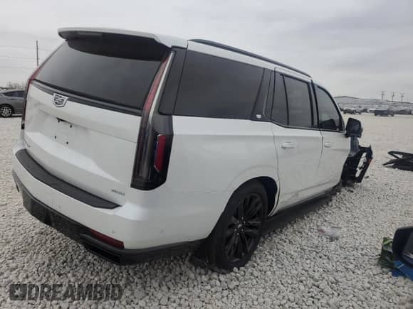 2023 Cadillac Escalade RWD Sport Platinum с VIN 1GYS3GKLXPR495615, выставлен на аукционе Copart как лот 87483964 с пробегом 14 214 миль миль и Списание • Salvage title. История ставок и продаж доступна на DreamBid. Изображение 3.