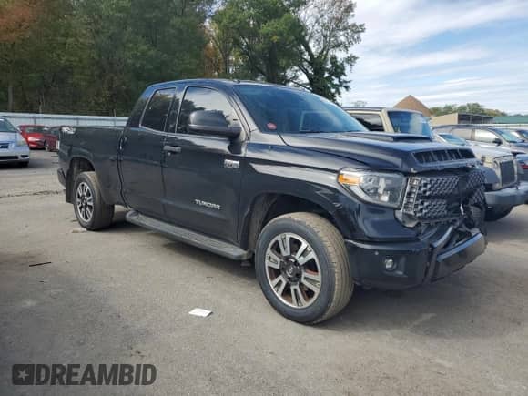 2018 Toyota Tundra SR с VIN 5TFUY5F13JX744742, выставлен на аукционе Copart как лот 86137635 с пробегом 160 355 миль миль и Списание • Salvage title. История ставок и продаж доступна на DreamBid. Изображение 4.
