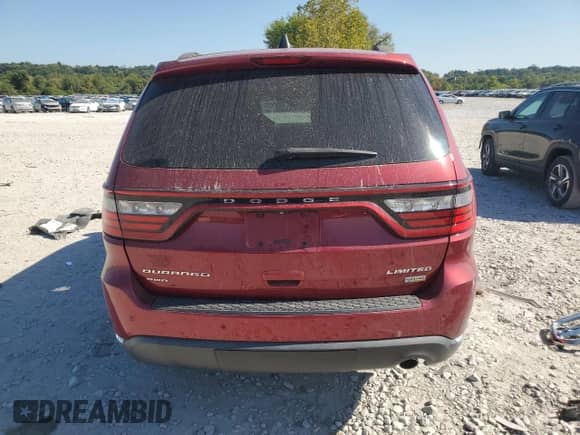 2014 Dodge Durango Limited with VIN 1C4RDJDG9EC976437, listed as a Copart auction lot 81308365 with 227,223 mi miles and Salvage title. Bid and sale history available at DreamBid. Image 6.