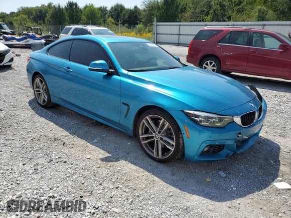 2018 BMW 4 Series 430i xDrive z VIN WBA4W5C59JAA49973, wystawiony jako Copart lot #72013575 z przebiegiem 70 782 mil mil oraz Czysty tytuł • Clean title. Historia ofert i sprzedaży dostępna na DreamBid. Obrazek 4.