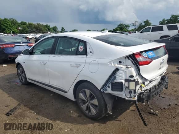 2019 Hyundai Ioniq Limited z VIN KMHC75LD8KU158775, wystawiony jako Copart lot #57900894 z przebiegiem 35 474 mil mil oraz Szkoda całkowita • Salvage title. Historia ofert i sprzedaży dostępna na DreamBid. Obrazek 2.