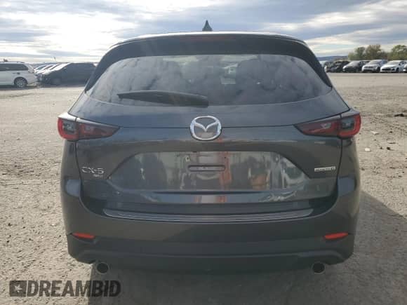 2022 Mazda CX-5 S Preferred with VIN JM3KFBCM9N0604873, listed as a Copart auction lot 87225125 with 24,330 mi miles and Salvage title. Bid and sale history available at DreamBid. Image 6.