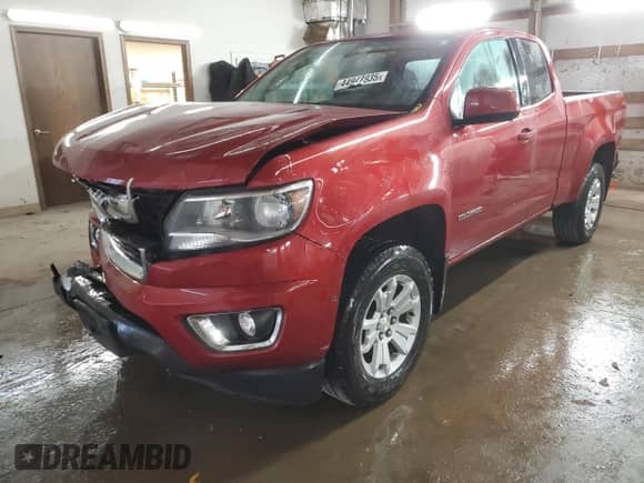2016 Chevrolet Colorado 2WD LT with VIN 1GCHSCE37G1395560, listed as a Copart auction lot 44947935 with 30,747 mi miles and Salvage title. Bid and sale history available at DreamBid. Image 1.