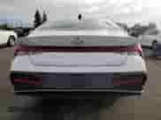 2025 Hyundai Elantra Limited with VIN KMHLN4DJ6SU149609, listed as a Copart auction lot 81482995 with 732 mi miles and Salvage title. Bid and sale history available at DreamBid. Image 6.