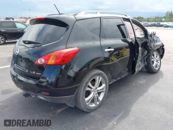 2009 Nissan Murano S z VIN JN8AZ18W29W153938, wystawiony jako IAAI lot #43290926 z przebiegiem Nie podano mil oraz . Historia ofert i sprzedaży dostępna na DreamBid. Obrazek 4.
