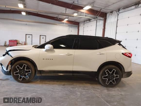 2024 Chevrolet Blazer RS with VIN 3GNKBKRS3RS135375, listed as a IAAI auction lot 41793735 with 38,597 mi miles and . Bid and sale history available at DreamBid. Image 14.