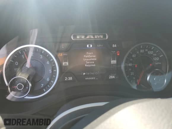 2021 Ram 1500 Lone Star with VIN 1C6SRFFT3MN590603, listed as a Copart auction lot 80301525 with 50,085 mi miles and Salvage title. Bid and sale history available at DreamBid. Image 9.