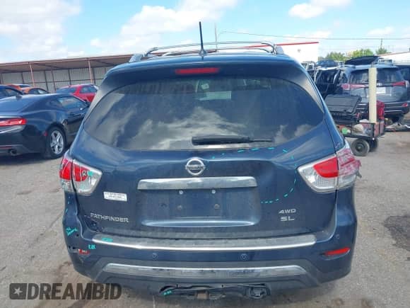 2014 Nissan Pathfinder Platinum z VIN 5N1AR2MM8EC691105, wystawiony jako IAAI lot #42807832 z przebiegiem 187 540 mil mil oraz . Historia ofert i sprzedaży dostępna na DreamBid. Obrazek 16.