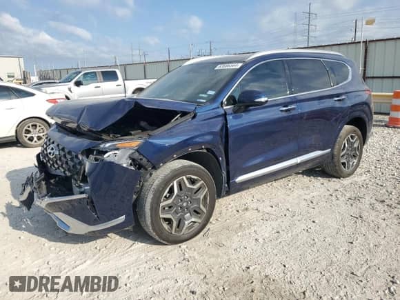 2021 Hyundai Santa Fe Calligraphy с VIN 5NMS5DAL1MH316247, выставлен на аукционе Copart как лот 63686564 с пробегом 54 291 миль миль и Чистый • Clean title. История ставок и продаж доступна на DreamBid. Изображение 1.