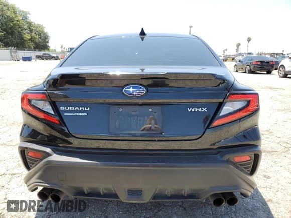 2022 Subaru WRX Premium with VIN JF1VBAH60N8006409, listed as a Copart auction lot 64672775 with 101,721 mi miles and Salvage title. Bid and sale history available at DreamBid. Image 6.