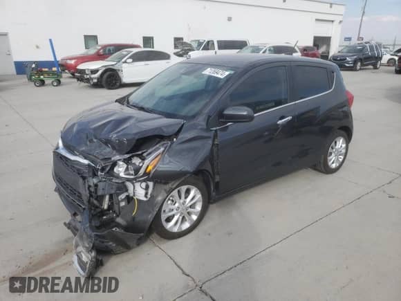 2022 Chevrolet Spark 2LT с VIN KL8CF6SA8NC023917, выставлен на аукционе Copart как лот 71269474 с пробегом 18 715 миль миль и Списание • Salvage title. История ставок и продаж доступна на DreamBid. Изображение 1.