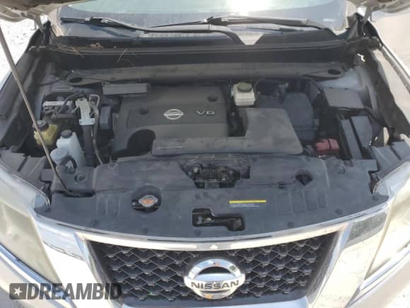 2013 Nissan Pathfinder S with VIN 5N1AR2MN8DC682931, listed as a Copart auction lot 67012455 with 141,105 mi miles and Salvage title. Bid and sale history available at DreamBid. Image 12.