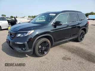 2022 Honda Pilot Special Edition with VIN 5FNYF6H20NB041103, listed as a Copart auction lot 72028235 with 119,336 mi miles and Salvage title. Bid and sale history available at DreamBid. Image 1.