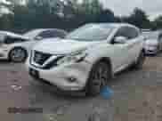2015 Nissan Murano Platinum с VIN 5N1AZ2MG5FN224949, выставлен на аукционе Copart как лот 67344585 с пробегом 190 075 миль миль и Списание • Salvage title. История ставок и продаж доступна на DreamBid. Изображение 1.