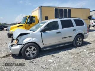2007 Dodge Durango SLT with VIN 1D8HB48P87F520123, listed as a Copart auction lot 66147415 with 213,468 mi miles and Salvage title. Bid and sale history available at DreamBid. Image 1.