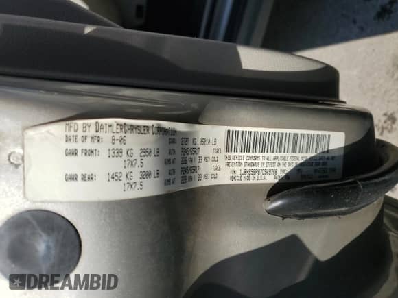 2007 Jeep Grand Cherokee Limited z VIN 1J8HS58P87C509766, wystawiony jako Copart lot #77481844 z przebiegiem 144 791 mil mil oraz Szkoda całkowita • Salvage title. Historia ofert i sprzedaży dostępna na DreamBid. Obrazek 13.