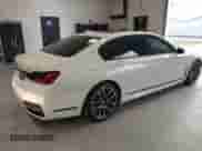 2022 BMW 7 Series 750i xDrive with VIN WBA7U2C02NCG79415, listed as a IAAI auction lot 41394743 with 31,839 mi miles and . Bid and sale history available at DreamBid. Image 4.