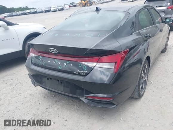2023 Hyundai Elantra Limited with VIN KMHLP4AG5PU560994, listed as a IAAI auction lot 42941691 with 21,445 mi miles and . Bid and sale history available at DreamBid. Image 4.