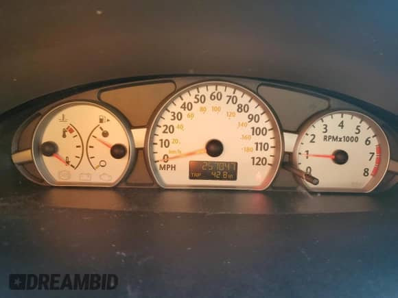 2004 Saturn ION ION 3 with VIN 1G8AW12FX4Z199130, listed as a Copart auction lot 67081245 with 257,047 mi miles and Salvage title. Bid and sale history available at DreamBid. Image 9.