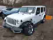 2021 Jeep Wrangler Unlimited Sahara с VIN 1C4HJXEG6MW751752, выставлен на аукционе IAAI как лот 41104960 с пробегом 47 460 миль миль и . История ставок и продаж доступна на DreamBid. Изображение 2.