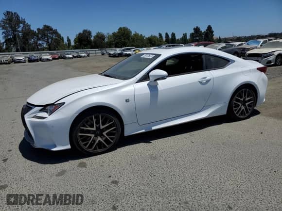 2017 Lexus RC 350 с VIN JTHHE5BC9H5016459, выставлен на аукционе Copart как лот 51806795 с пробегом 55 410 миль миль и Чистый • Clean title. История ставок и продаж доступна на DreamBid. Изображение 1.